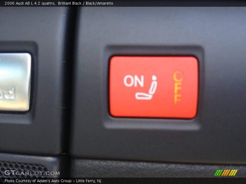 Brilliant Black / Black/Amaretto 2006 Audi A8 L 4.2 quattro