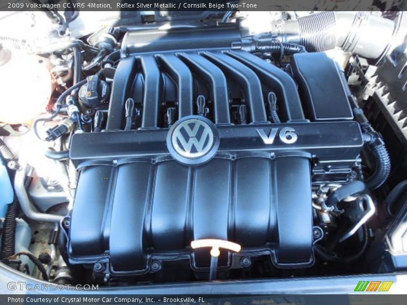 Reflex Silver Metallic / Cornsilk Beige Two-Tone 2009 Volkswagen CC VR6 4Motion
