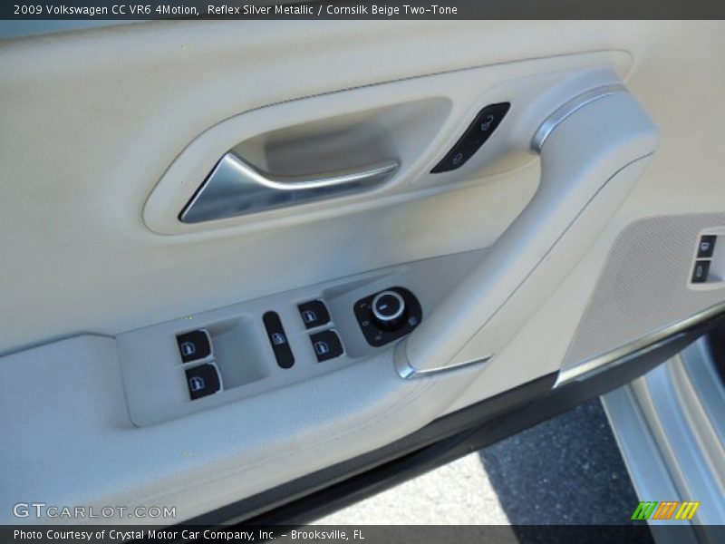 Reflex Silver Metallic / Cornsilk Beige Two-Tone 2009 Volkswagen CC VR6 4Motion