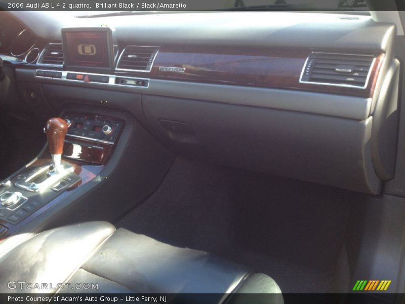 Brilliant Black / Black/Amaretto 2006 Audi A8 L 4.2 quattro
