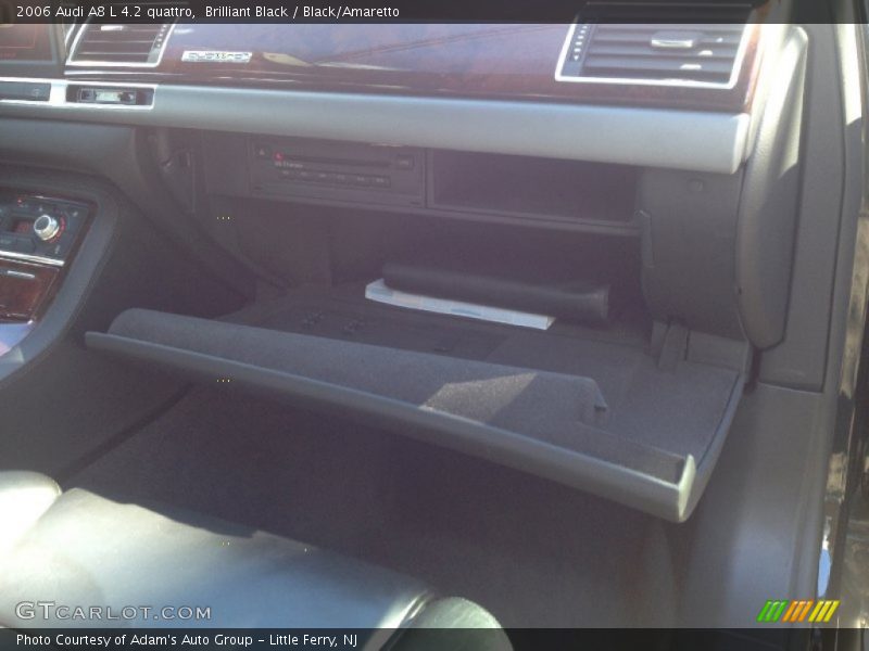 Brilliant Black / Black/Amaretto 2006 Audi A8 L 4.2 quattro