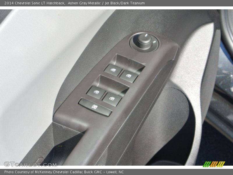 Ashen Gray Metallic / Jet Black/Dark Titanium 2014 Chevrolet Sonic LT Hatchback