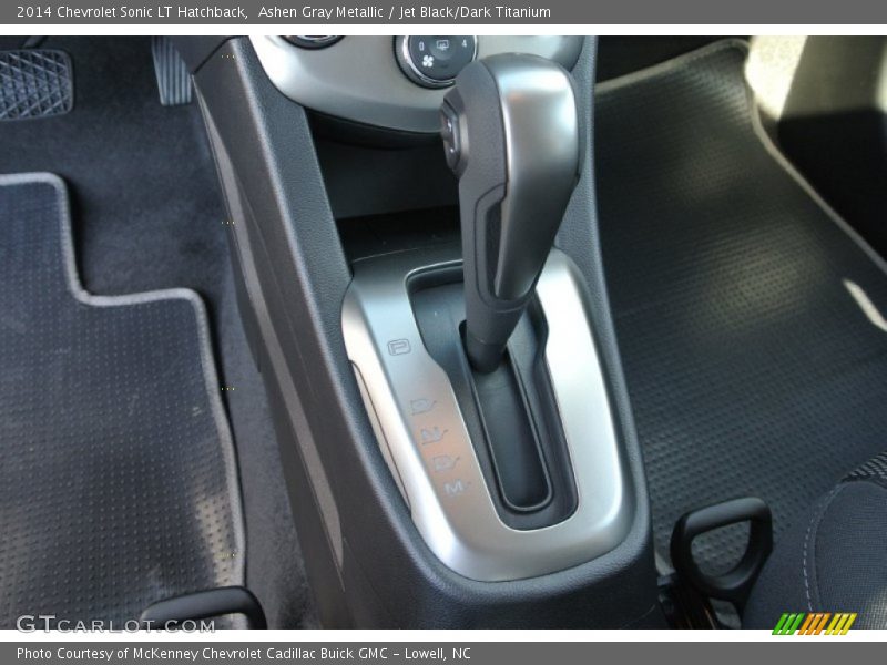 Ashen Gray Metallic / Jet Black/Dark Titanium 2014 Chevrolet Sonic LT Hatchback