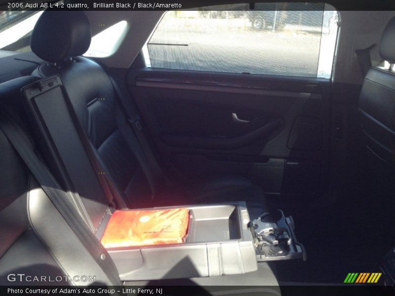 Brilliant Black / Black/Amaretto 2006 Audi A8 L 4.2 quattro