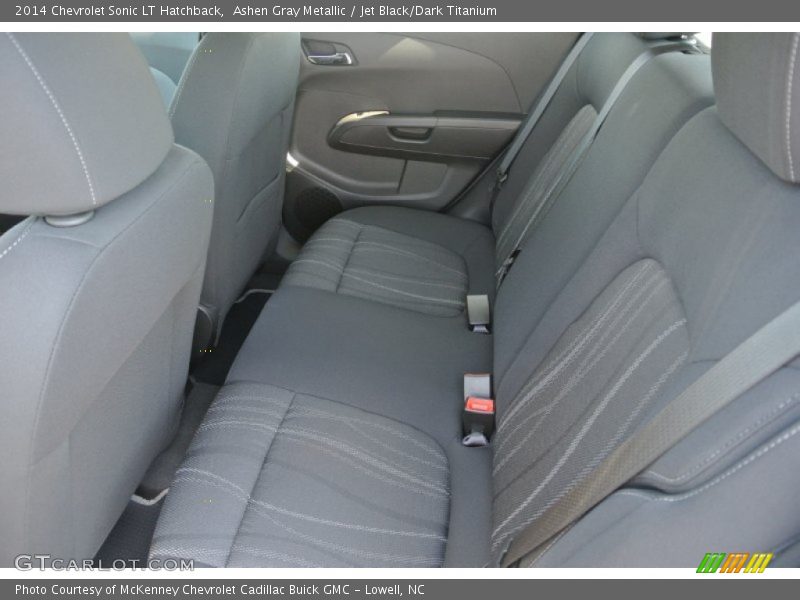 Ashen Gray Metallic / Jet Black/Dark Titanium 2014 Chevrolet Sonic LT Hatchback