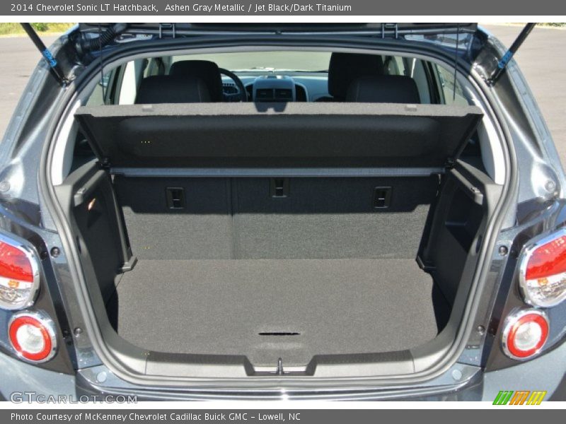 Ashen Gray Metallic / Jet Black/Dark Titanium 2014 Chevrolet Sonic LT Hatchback