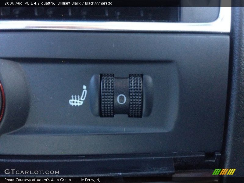 Brilliant Black / Black/Amaretto 2006 Audi A8 L 4.2 quattro