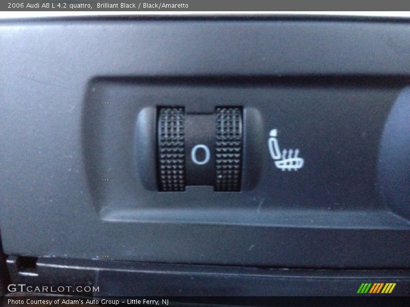 Brilliant Black / Black/Amaretto 2006 Audi A8 L 4.2 quattro