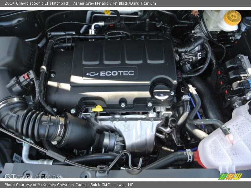 Ashen Gray Metallic / Jet Black/Dark Titanium 2014 Chevrolet Sonic LT Hatchback