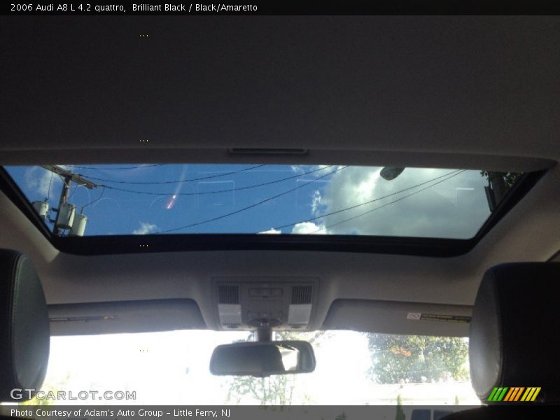 Brilliant Black / Black/Amaretto 2006 Audi A8 L 4.2 quattro
