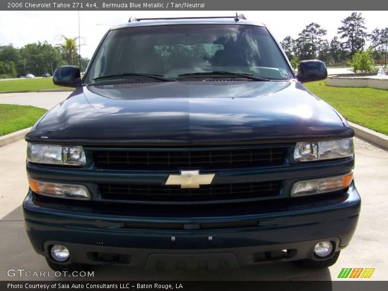 Bermuda Blue Metallic / Tan/Neutral 2006 Chevrolet Tahoe Z71 4x4