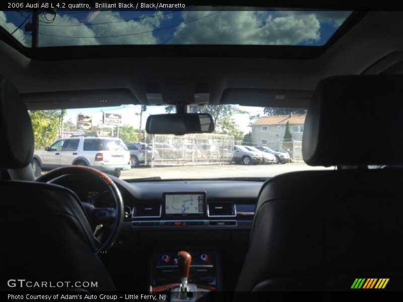 Brilliant Black / Black/Amaretto 2006 Audi A8 L 4.2 quattro