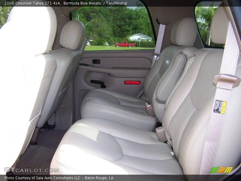 Bermuda Blue Metallic / Tan/Neutral 2006 Chevrolet Tahoe Z71 4x4