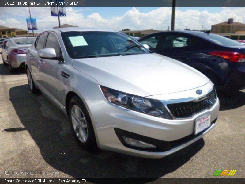 Bright Silver / Gray 2012 Kia Optima LX