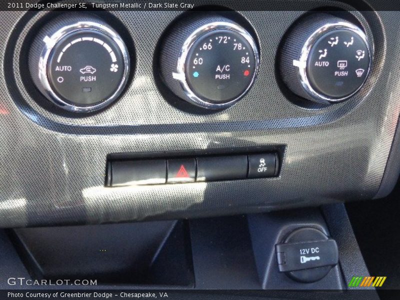 Tungsten Metallic / Dark Slate Gray 2011 Dodge Challenger SE
