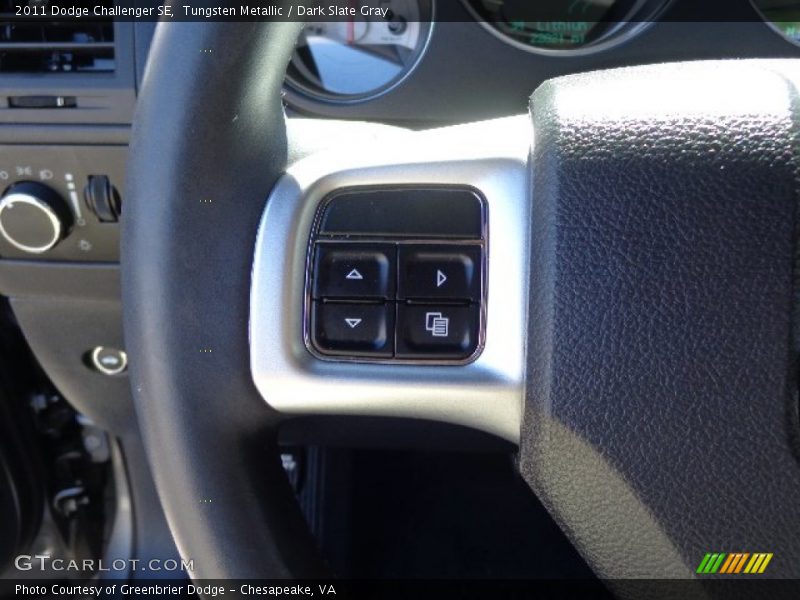 Tungsten Metallic / Dark Slate Gray 2011 Dodge Challenger SE