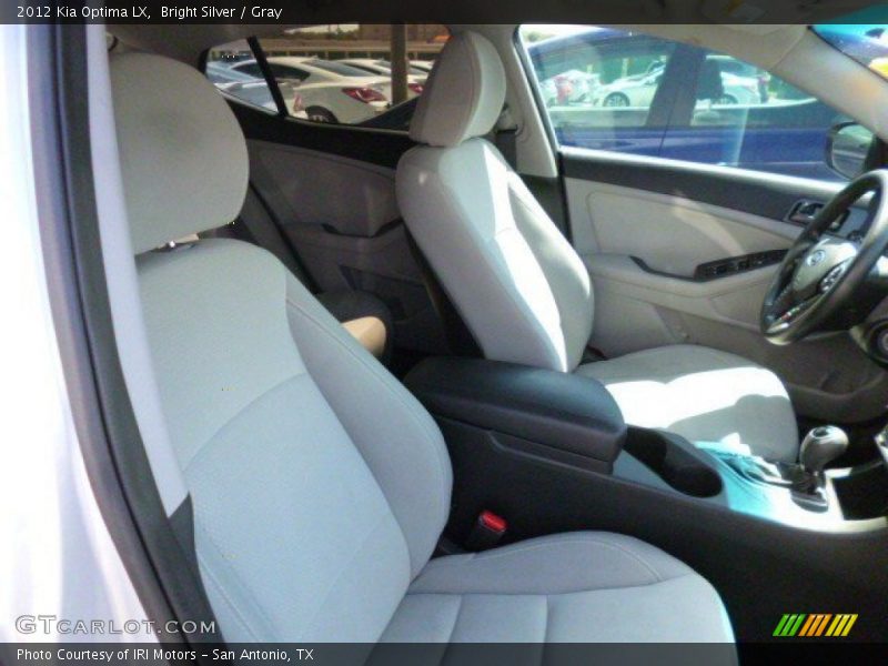 Bright Silver / Gray 2012 Kia Optima LX