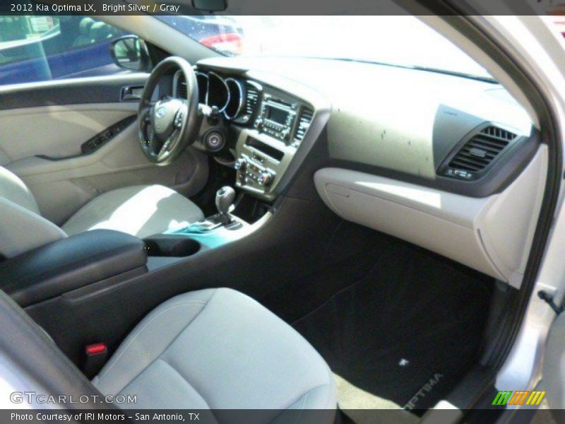 Bright Silver / Gray 2012 Kia Optima LX