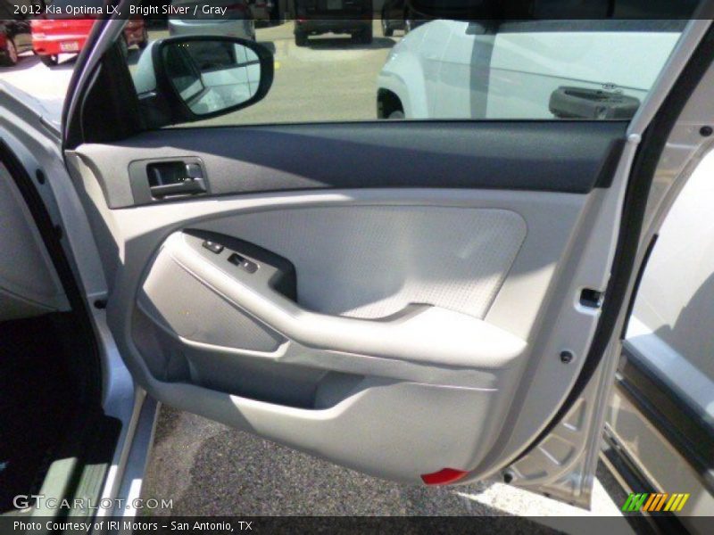 Bright Silver / Gray 2012 Kia Optima LX