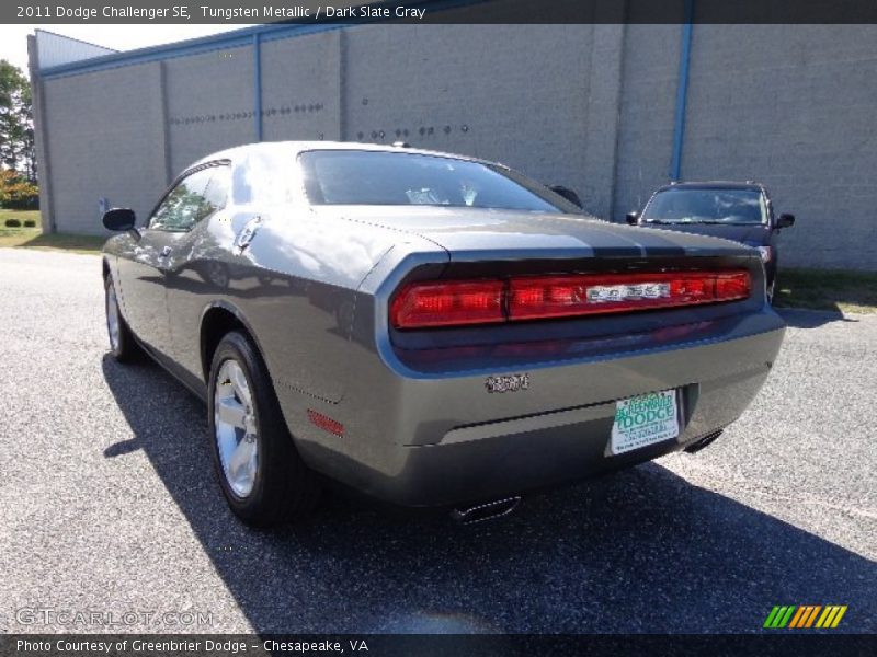 Tungsten Metallic / Dark Slate Gray 2011 Dodge Challenger SE
