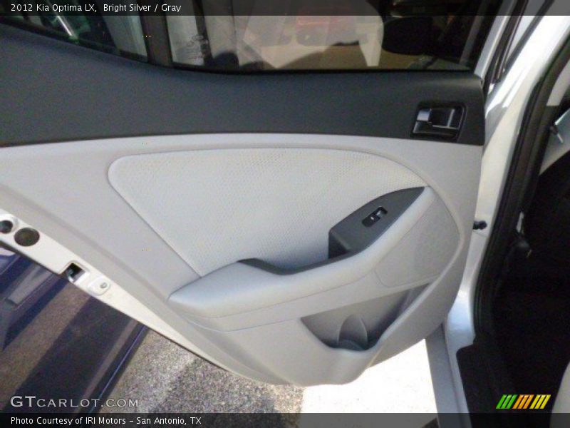 Bright Silver / Gray 2012 Kia Optima LX