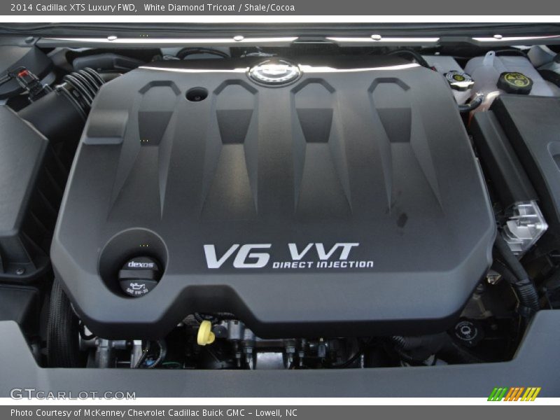 White Diamond Tricoat / Shale/Cocoa 2014 Cadillac XTS Luxury FWD