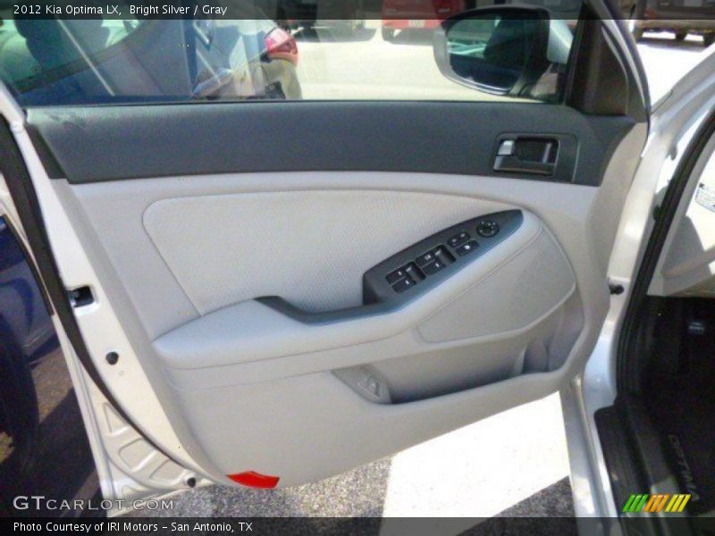 Bright Silver / Gray 2012 Kia Optima LX