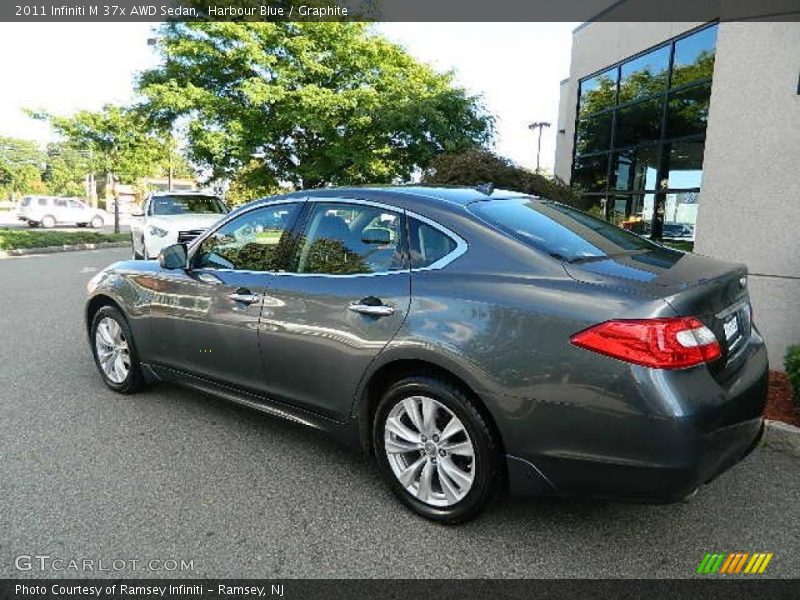 Harbour Blue / Graphite 2011 Infiniti M 37x AWD Sedan