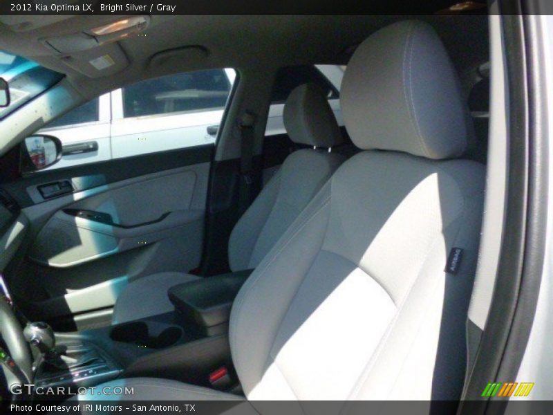 Bright Silver / Gray 2012 Kia Optima LX