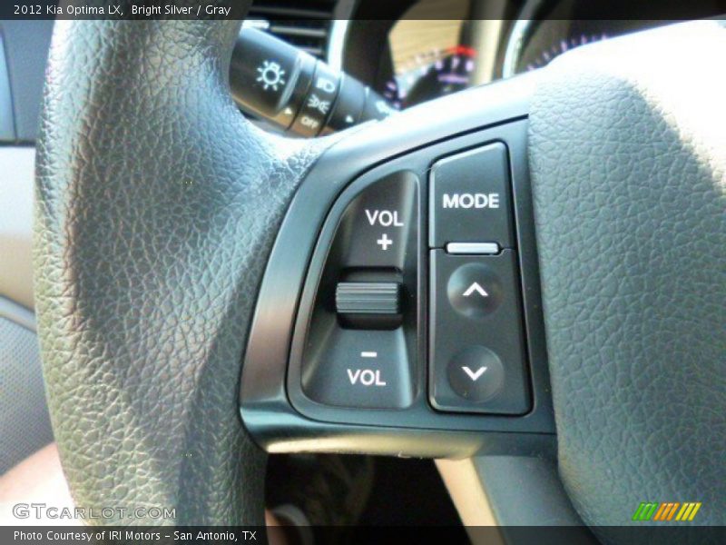 Bright Silver / Gray 2012 Kia Optima LX