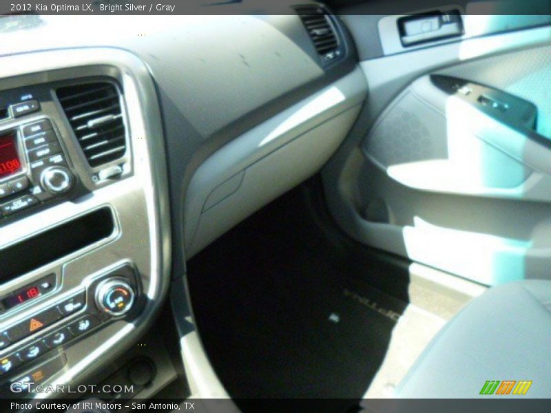 Bright Silver / Gray 2012 Kia Optima LX