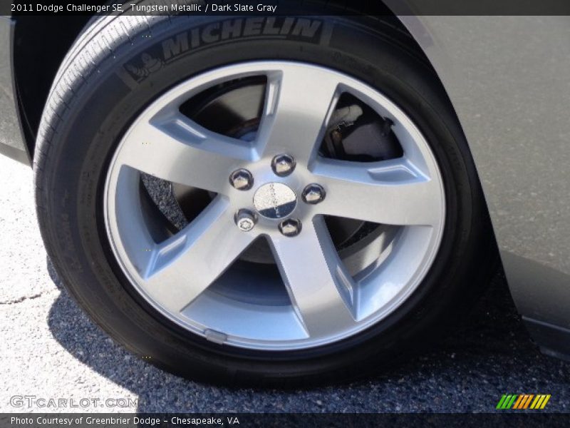 Tungsten Metallic / Dark Slate Gray 2011 Dodge Challenger SE