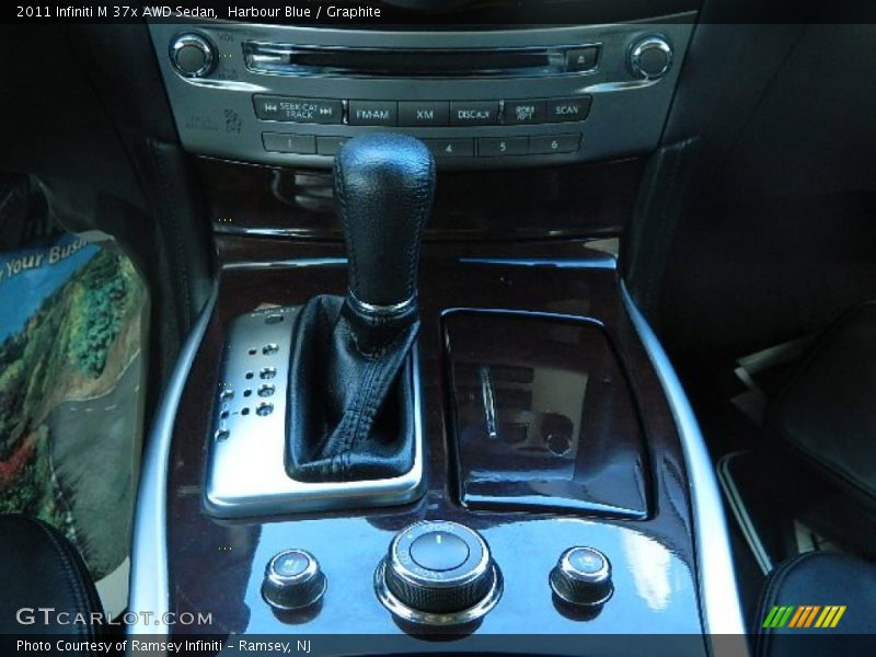 Harbour Blue / Graphite 2011 Infiniti M 37x AWD Sedan
