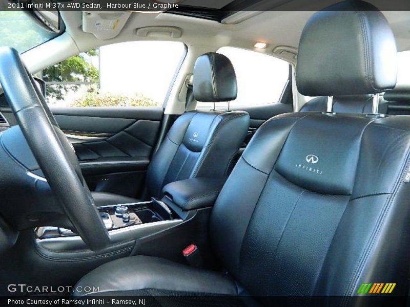 Harbour Blue / Graphite 2011 Infiniti M 37x AWD Sedan