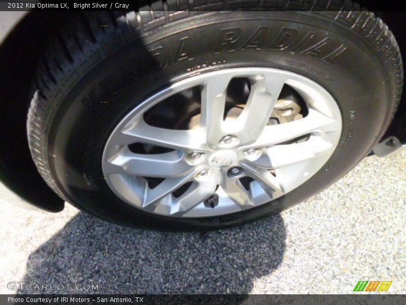 Bright Silver / Gray 2012 Kia Optima LX
