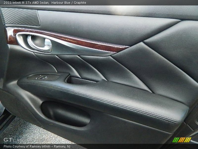 Harbour Blue / Graphite 2011 Infiniti M 37x AWD Sedan