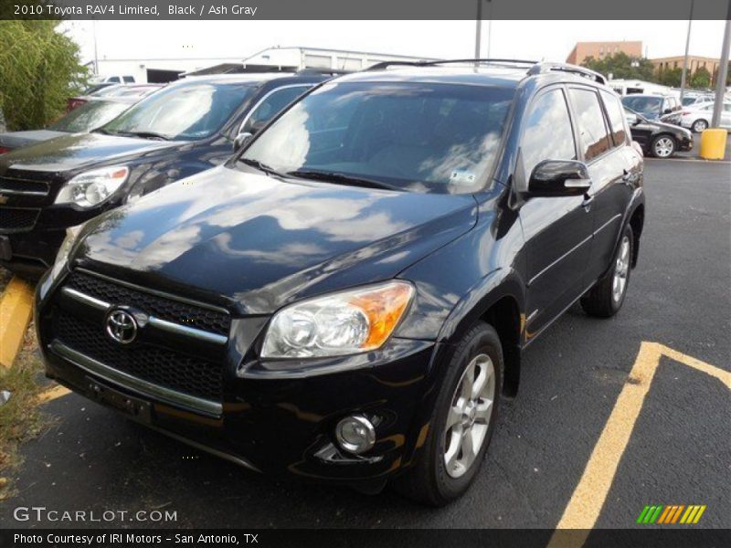 Black / Ash Gray 2010 Toyota RAV4 Limited