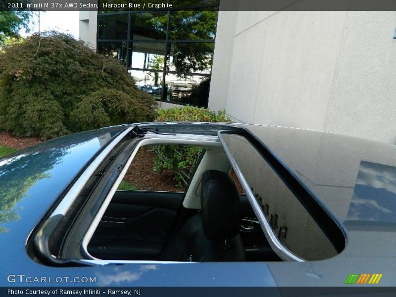Harbour Blue / Graphite 2011 Infiniti M 37x AWD Sedan
