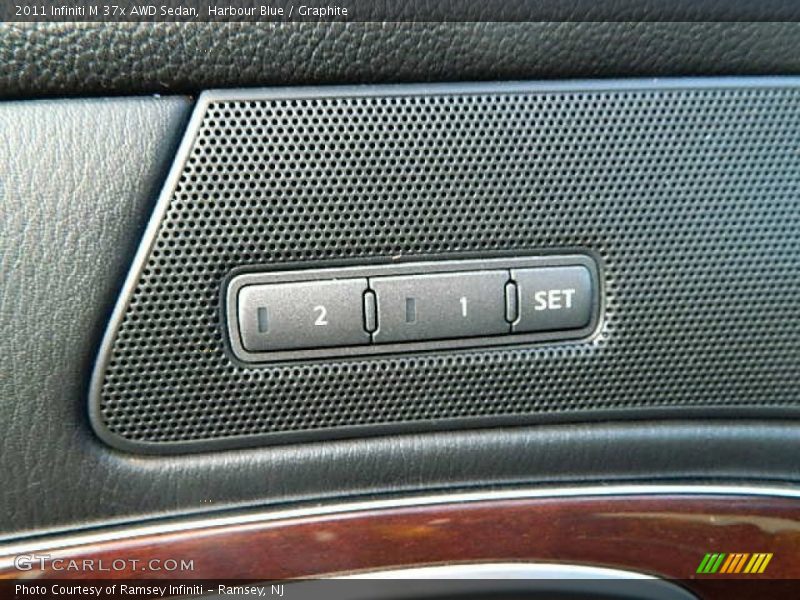 Harbour Blue / Graphite 2011 Infiniti M 37x AWD Sedan