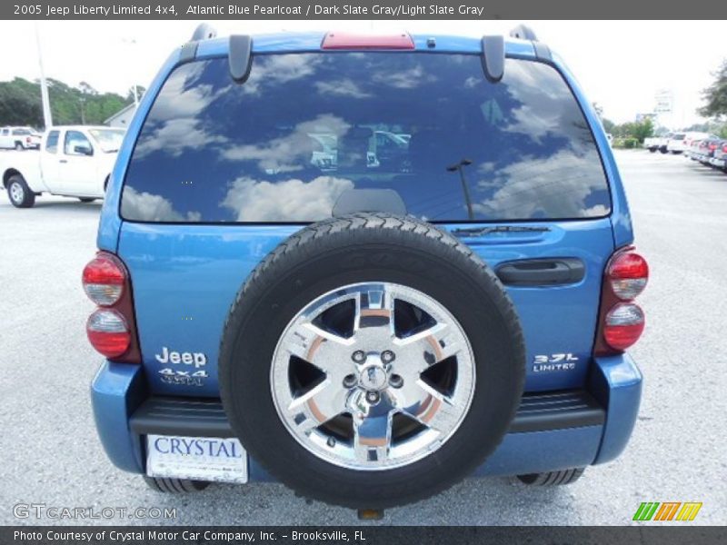 Atlantic Blue Pearlcoat / Dark Slate Gray/Light Slate Gray 2005 Jeep Liberty Limited 4x4