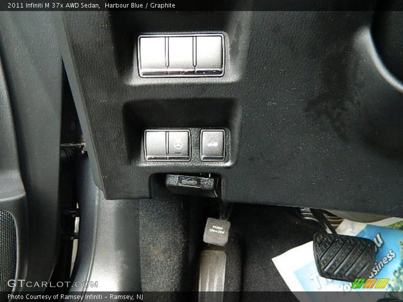 Harbour Blue / Graphite 2011 Infiniti M 37x AWD Sedan