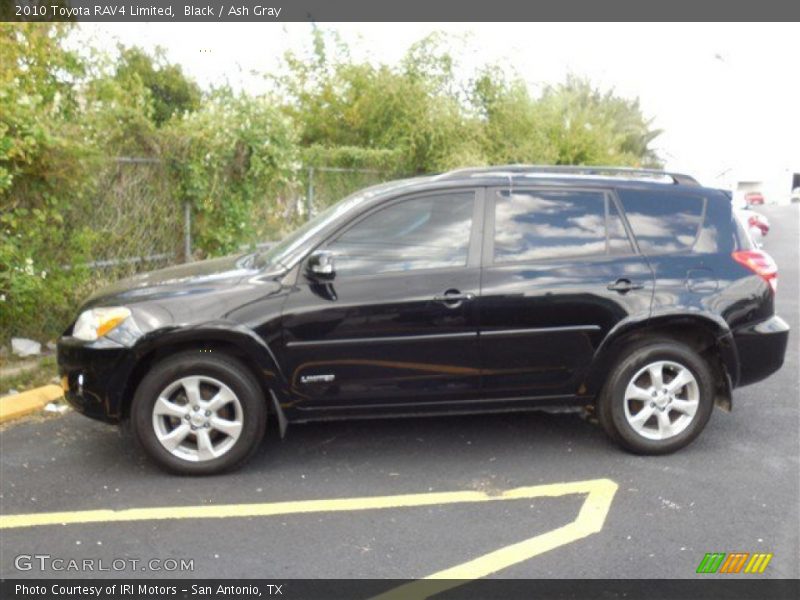 Black / Ash Gray 2010 Toyota RAV4 Limited