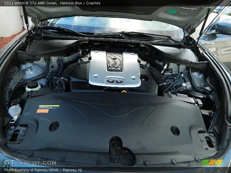Harbour Blue / Graphite 2011 Infiniti M 37x AWD Sedan