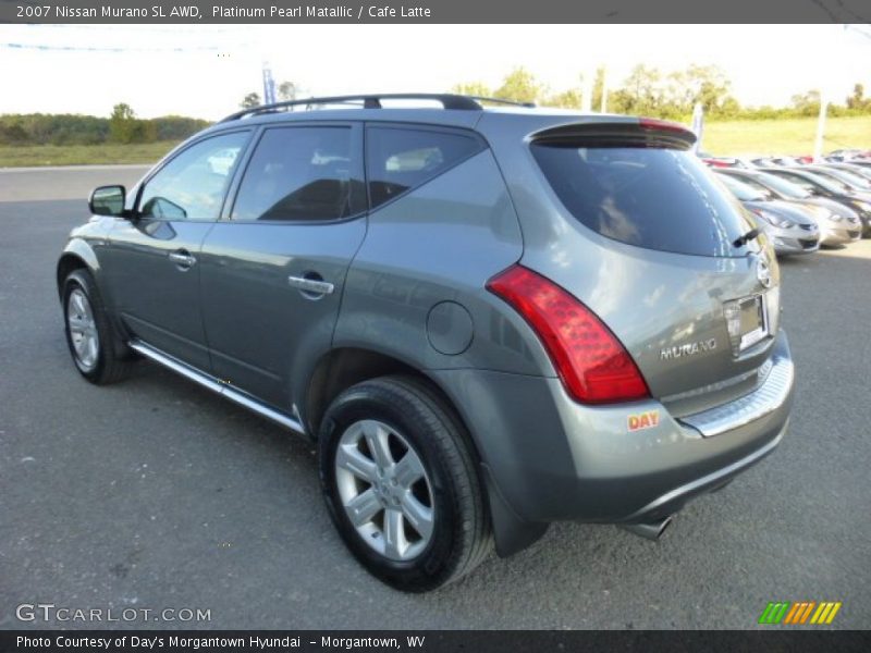 Platinum Pearl Matallic / Cafe Latte 2007 Nissan Murano SL AWD