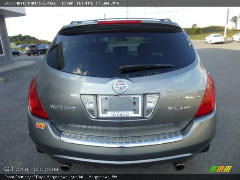 Platinum Pearl Matallic / Cafe Latte 2007 Nissan Murano SL AWD