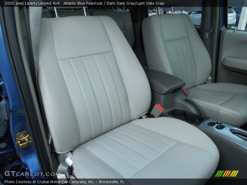 Atlantic Blue Pearlcoat / Dark Slate Gray/Light Slate Gray 2005 Jeep Liberty Limited 4x4