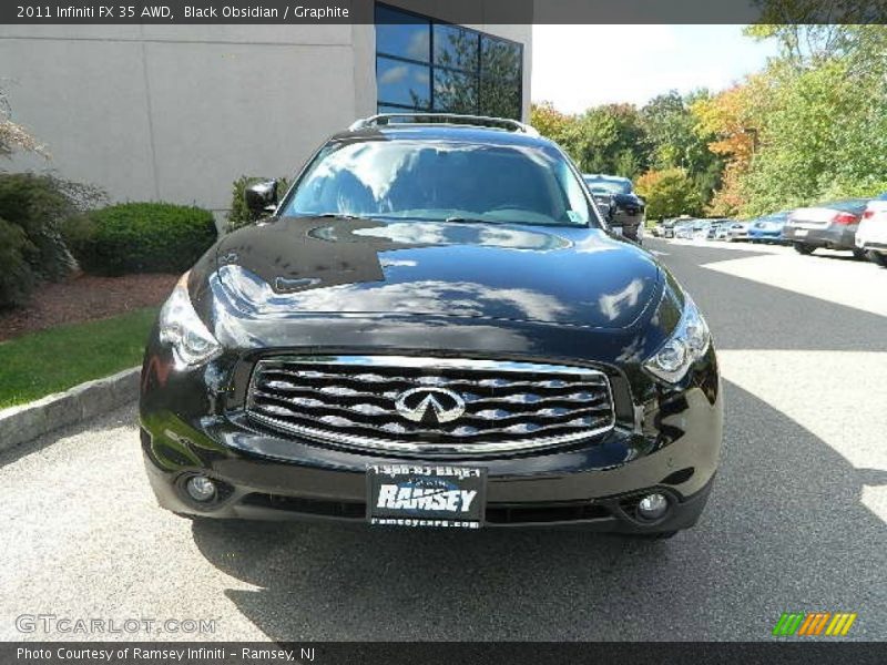 Black Obsidian / Graphite 2011 Infiniti FX 35 AWD