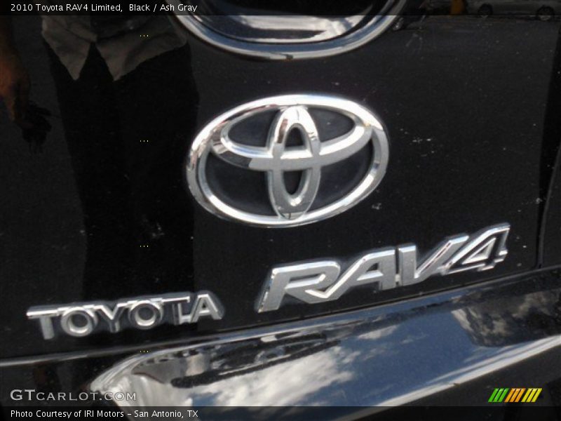 Black / Ash Gray 2010 Toyota RAV4 Limited