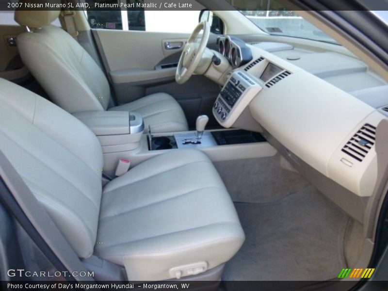 Platinum Pearl Matallic / Cafe Latte 2007 Nissan Murano SL AWD