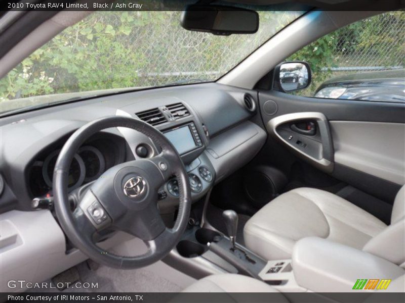 Black / Ash Gray 2010 Toyota RAV4 Limited